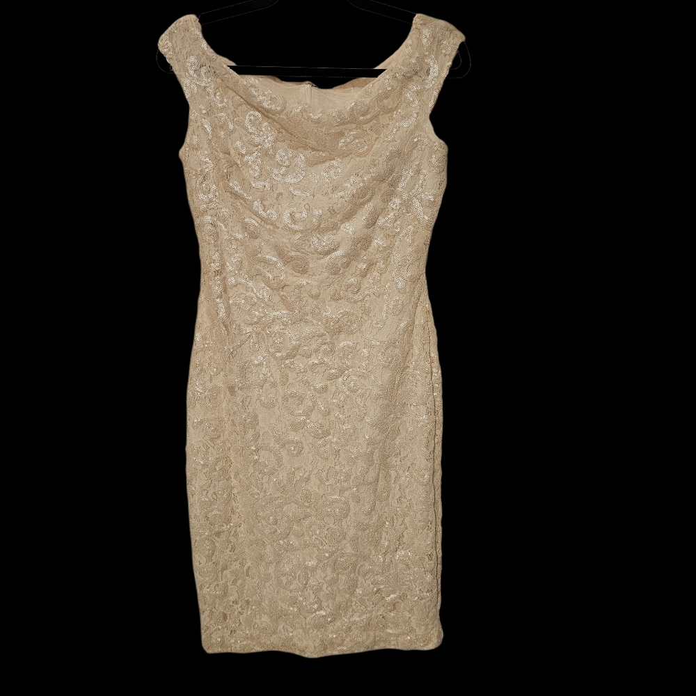 Ralph Lauren sequin Evening Gown size 6